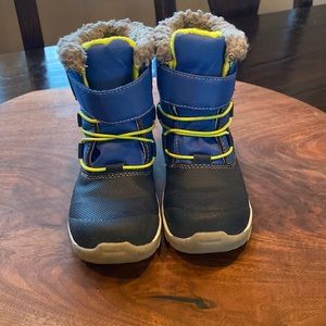Waterproof child’s snow boot by See Kai Run.